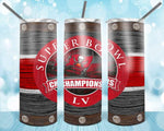 New! Designs 2O Oz Tumblers Bucs Champions 91