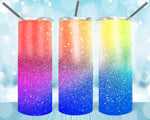 New! Designs 2O Oz Tumblers Glitter Colors 95