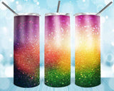 New! Designs 2O Oz Tumblers Glitter Colors 95