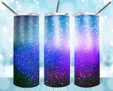 New! Designs 2O Oz Tumblers Glitter Colors 95