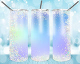 ew! Designs 20 Oz Tumblers Rainbow and Unicorns Glitter 96