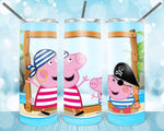 New! Designs 2O Oz Tumblers Peppa 99