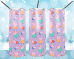 New! Designs 2O Oz Tumblers Peppa 99