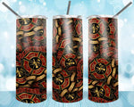 New! Designs 20 Oz Tumblers Firefighter 123