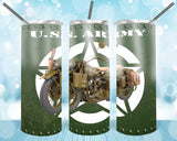 New! Designs 20 Oz Tumblers Us Army and Us Air Force 131