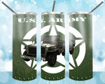 New! Designs 20 Oz Tumblers Us Army and Us Air Force 131