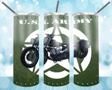 New! Designs 20 Oz Tumblers Us Army and Us Air Force 131