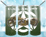 New! Designs 20 Oz Tumblers Us Army and Us Air Force 131