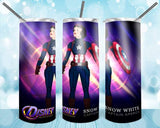 New! Designs 20 Oz Tumblers Hero princesses 137