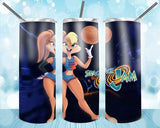 New! Designs 20 Oz Tumblers Space Jam 141