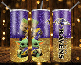 New! Designs 20 Oz Tumblers Baby yoda and Groot american football 162
(Part 01)