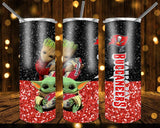 New! Designs 20 Oz Tumblers Baby yoda and Groot american football 162
(Part 01)