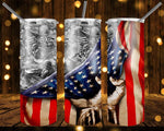 New! Designs 20 Oz Tumblers Veterans Memorial Day 168