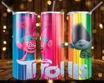 New! Designs 20 Oz Tumblers Trolls 177