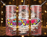 New! Designs 20 Oz Tumblers Graffiti 178