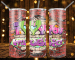 New! Designs 20 Oz Tumblers Graffiti 178