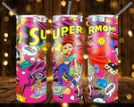 New! Designs 20 Oz Tumblers Super Mom 195