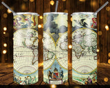 New! Designs 20 Oz Tumblers Old Maps 194