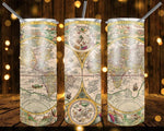 New! Designs 20 Oz Tumblers Old Maps 194