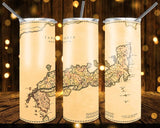 New! Designs 20 Oz Tumblers Old Maps 194