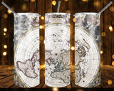 New! Designs 20 Oz Tumblers Old Maps 194