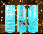 New! Designs 20 Oz Tumblers Nurse and Respiratory therapists 211