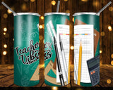 New! Designs 20 Oz Tumblers Teacher 222