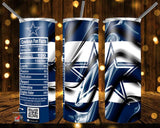 New! Designs 20 Oz Tumblers Football 226