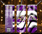 New! Designs 20 Oz Tumblers Football 226