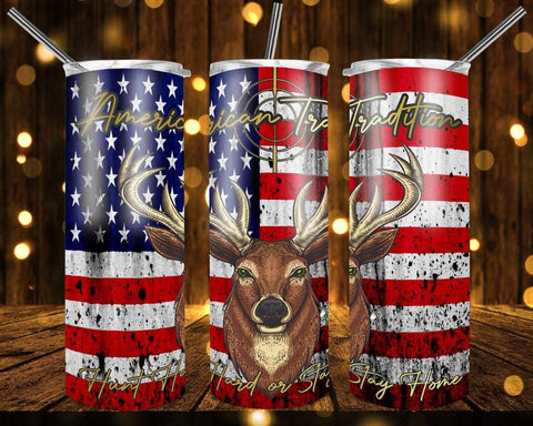 New! Designs 20 Oz Tumblers Hunting and Fishing 251