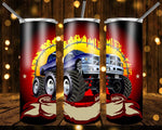 New! Designs 20 Oz Tumblers Monster Truck 259