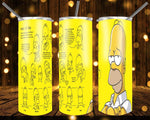 New! Designs 20 Oz Tumblers The Simpsons 266