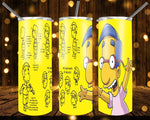 New! Designs 20 Oz Tumblers The Simpsons 266