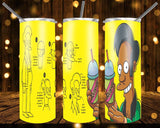 New! Designs 20 Oz Tumblers The Simpsons 266