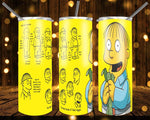 New! Designs 20 Oz Tumblers The Simpsons 266