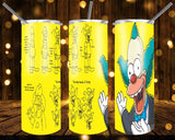 New! Designs 20 Oz Tumblers The Simpsons 266