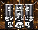 New! Designs 20 Oz Tumblers GYM 269