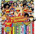 New! Designs Scrapbook Wonder Woman 01
