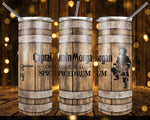 New! Designs 20 Oz Tumblers Barrel Whisky and Rum 291