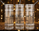 New! Designs 20 Oz Tumblers Barrel Whisky and Rum 291