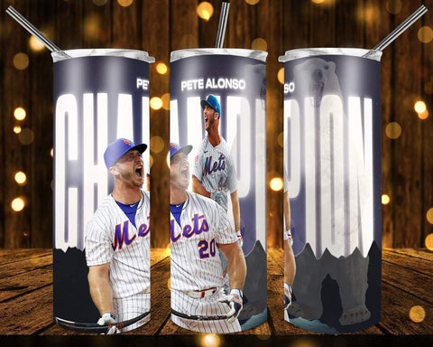 New! Designs 20 Oz Tumblers Pete Alonso 309