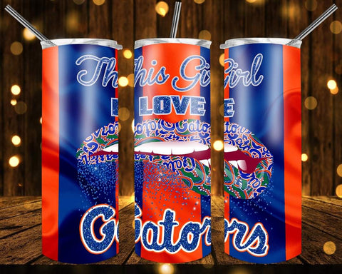 New! Designs 20 Oz Tumblers Gators 328