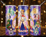New! Designs 20 Oz Tumblers Sailor Moon 345