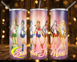 New! Designs 20 Oz Tumblers Sailor Moon 345
