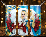 New! Designs 20 Oz Tumblers Alice In Wonderland 360