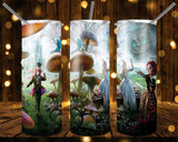 New! Designs 20 Oz Tumblers Alice In Wonderland 360