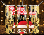 New! Designs 20 Oz Tumblers Merry Christmas 369