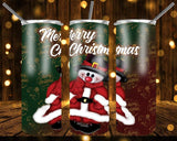 New! Designs 20 Oz Tumblers Merry Christmas 369