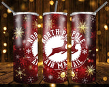 New! Designs 20 Oz Tumblers Merry Christmas 369