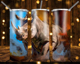 New! Designs 20 Oz Tumblers Watercolor Animals 370